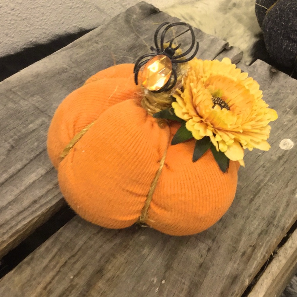 Primitive rustic farmhouse decor pumpkin sustainable repurposed art festival